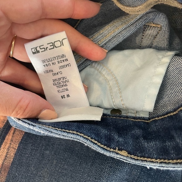 Joe’s Charlie Skinny Jean - Foil Stripe - Picture 12 of 14